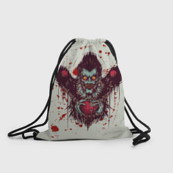 Рюкзак-мешок Демон с сердцем, цвет: 3D-принт