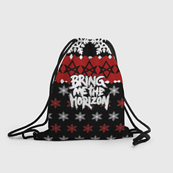 Мешок для обуви Праздничный Bring Me the Horizon