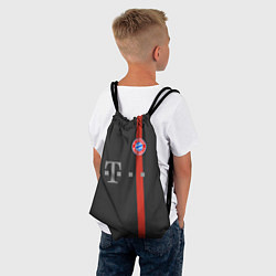 Рюкзак-мешок Bayern FC: Black 2018, цвет: 3D-принт — фото 2