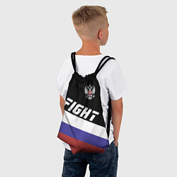 Рюкзак-мешок Fight Russia, цвет: 3D-принт — фото 2