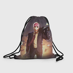 Рюкзак-мешок Payday: Robber, цвет: 3D-принт