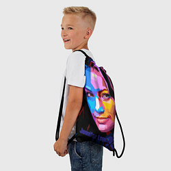 Рюкзак-мешок Jennifer Lopez Art, цвет: 3D-принт — фото 2