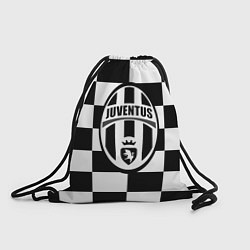 Рюкзак-мешок FC Juventus: W&B Grid, цвет: 3D-принт