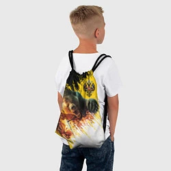 Рюкзак-мешок Имперский медведь, цвет: 3D-принт — фото 2