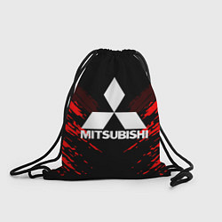 Рюкзак-мешок Mitsubishi: Red Anger, цвет: 3D-принт