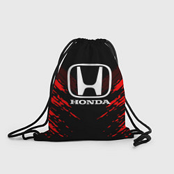 Рюкзак-мешок Honda: Red Anger, цвет: 3D-принт