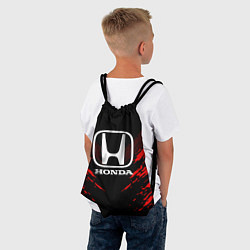 Рюкзак-мешок Honda: Red Anger, цвет: 3D-принт — фото 2