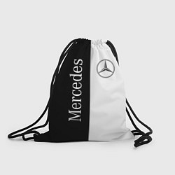 Рюкзак-мешок Mercedes B&W, цвет: 3D-принт