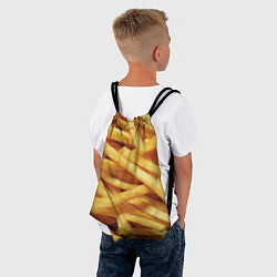 Рюкзак-мешок Картофель фри, цвет: 3D-принт — фото 2