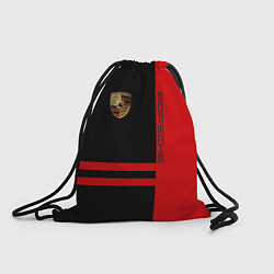 Рюкзак-мешок Porsche: Red Sport, цвет: 3D-принт