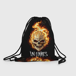 Рюкзак-мешок In Flames, цвет: 3D-принт