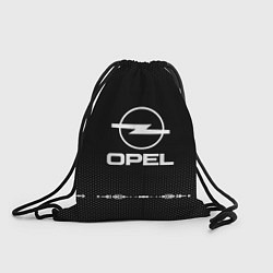 Рюкзак-мешок Opel: Black Abstract, цвет: 3D-принт