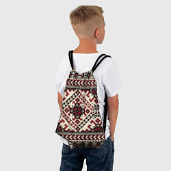 Рюкзак-мешок Славянский орнамент, цвет: 3D-принт — фото 2