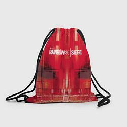 Рюкзак-мешок R6S: Red Back, цвет: 3D-принт