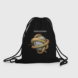 Рюкзак-мешок Shinedown: Threat To Survival, цвет: 3D-принт