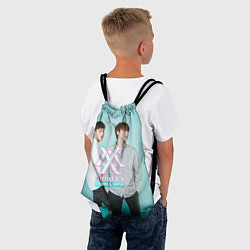 Рюкзак-мешок Shownu & Kihyun, цвет: 3D-принт — фото 2