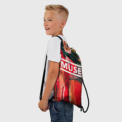 Рюкзак-мешок MUSE: Red Colours, цвет: 3D-принт — фото 2
