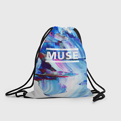 Рюкзак-мешок MUSE: Blue Colours, цвет: 3D-принт