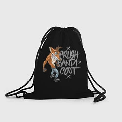 Рюкзак-мешок Crush Bandicoot, цвет: 3D-принт