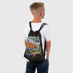 Рюкзак-мешок Войска ПВО, цвет: 3D-принт — фото 2