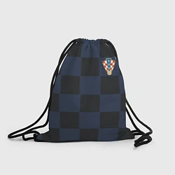 Рюкзак-мешок Сборная Хорватии: Гостевая ЧМ-2018, цвет: 3D-принт