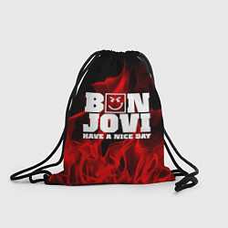 Рюкзак-мешок Bon Jovi: Have a nice day, цвет: 3D-принт