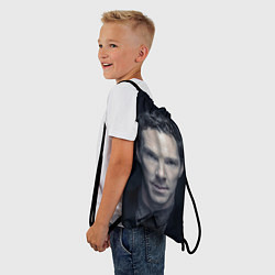 Рюкзак-мешок Benedict Cumberbatch, цвет: 3D-принт — фото 2