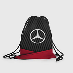 Рюкзак-мешок Mercedes Benz: Grey Carbon, цвет: 3D-принт