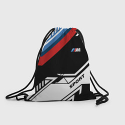 Рюкзак-мешок BMW GEOMETRY SPORT БМВ M PERFORMANCE, цвет: 3D-принт