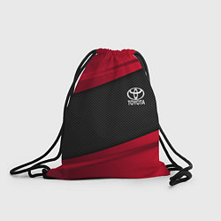Рюкзак-мешок Toyota: Red Sport, цвет: 3D-принт