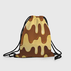 Рюкзак-мешок Тающий шоколад, цвет: 3D-принт