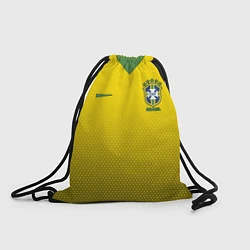 Рюкзак-мешок Brazil Team: WC 2018, цвет: 3D-принт