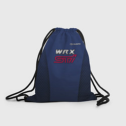 Рюкзак-мешок Subaru wrx sti, цвет: 3D-принт