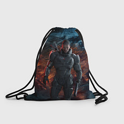 Рюкзак-мешок Mass Effect: Soldier, цвет: 3D-принт