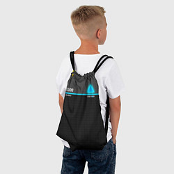 Рюкзак-мешок JB300 Android, цвет: 3D-принт — фото 2