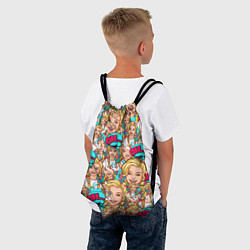 Рюкзак-мешок Pop art, цвет: 3D-принт — фото 2