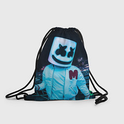 Рюкзак-мешок M - means Marshmello, цвет: 3D-принт