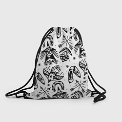 Рюкзак-мешок Сибирские мотивы, цвет: 3D-принт