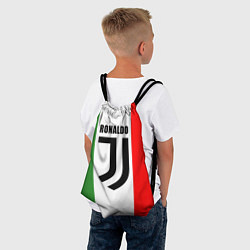 Рюкзак-мешок Ronaldo Juve Italy, цвет: 3D-принт — фото 2
