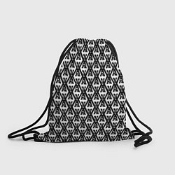 Рюкзак-мешок TES: White Pattern, цвет: 3D-принт