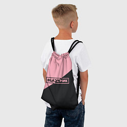 Рюкзак-мешок Black Pink, цвет: 3D-принт — фото 2