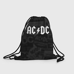 Рюкзак-мешок AC/DC: Black Rock, цвет: 3D-принт