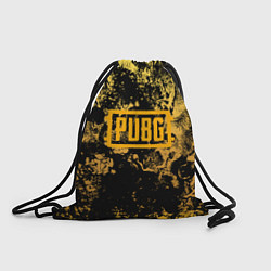 Рюкзак-мешок PUBG: Yellow Marble, цвет: 3D-принт