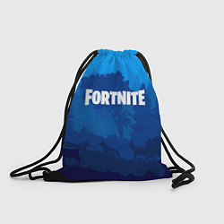 Рюкзак-мешок Fortnite: Blue Forest, цвет: 3D-принт