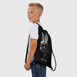 Рюкзак-мешок Череп Заи, цвет: 3D-принт — фото 2