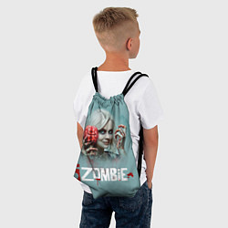 Рюкзак-мешок I Zombie, цвет: 3D-принт — фото 2