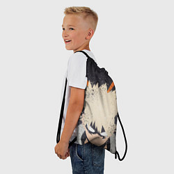 Рюкзак-мешок KATSUKI BAKUGOU рыжее из головы, цвет: 3D-принт — фото 2