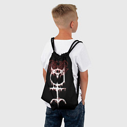 Рюкзак-мешок Ghostemane sign, цвет: 3D-принт — фото 2
