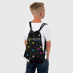Рюкзак-мешок Lil Peep: Legend, цвет: 3D-принт — фото 2