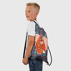 Рюкзак-мешок Влюбленные лисички, цвет: 3D-принт — фото 2